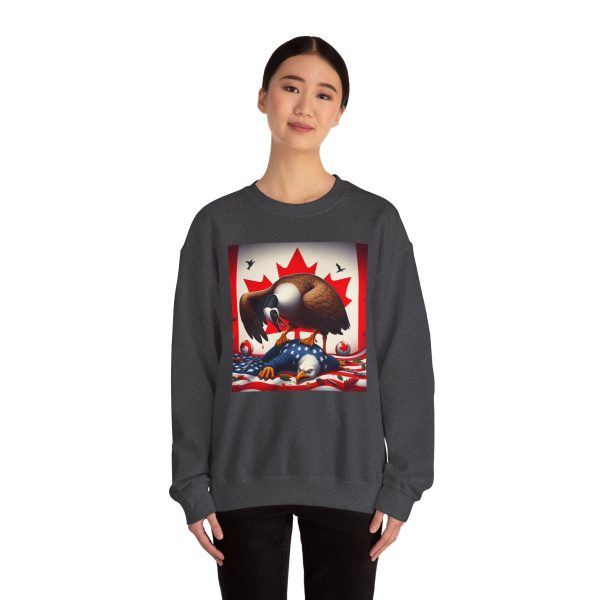 Patriotic Unisex Heavy Blend™ Crewneck Sweatshirt - Canada Theme - Image 24