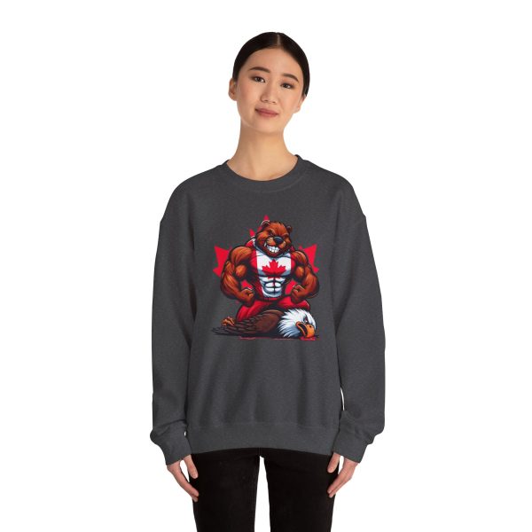 Canada Strong Unisex Heavy Blend™ Crewneck Sweatshirt - Bold Bear Design - Image 24