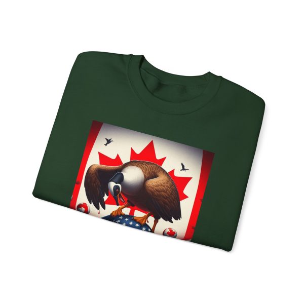 Canada Goose On the Bald Eagle's Neck - Crewneck Sweatshirt - Image 19