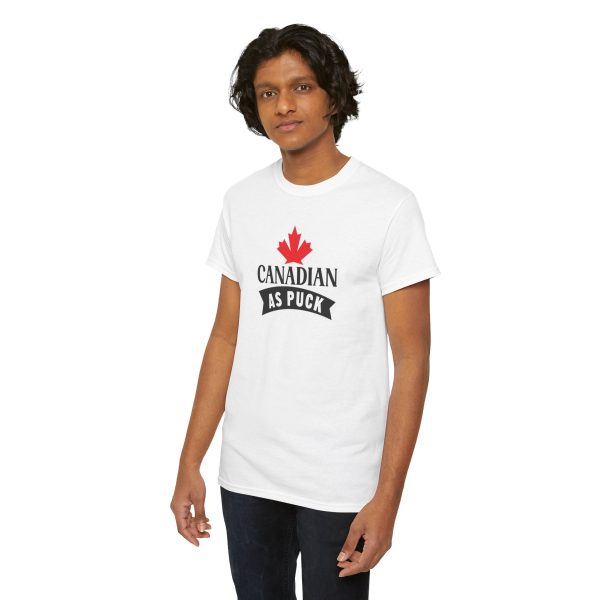 "Canadian as Puck" Unisex Tee - Image 4